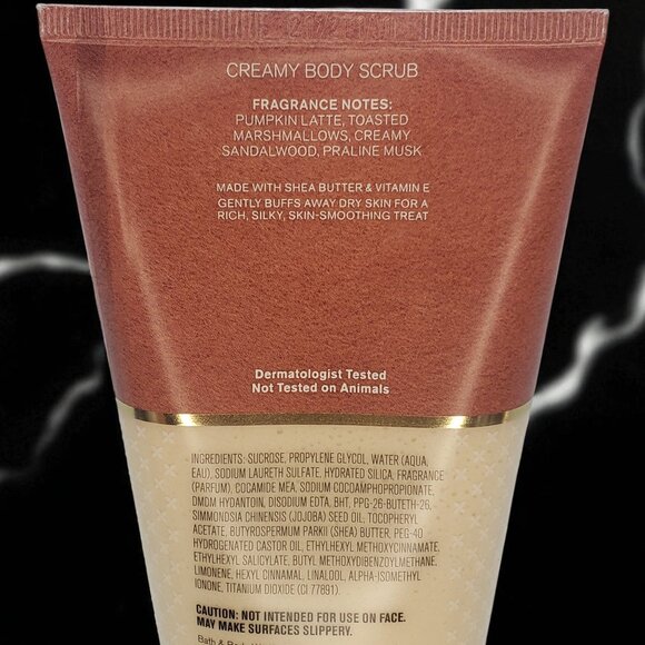 🆕Bath and Body Works Marshmallow Pumpkin Latte Body Scrub-BUNDLE & SAVE - Picture 2 of 3